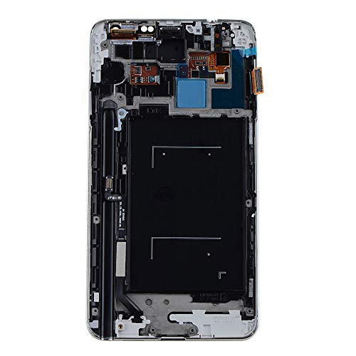 MMRM Samsung Galaxy Note 3 N900A N900T 4G Smartphone LCD Display Screen Digitizer Frame Replacement Parts Black