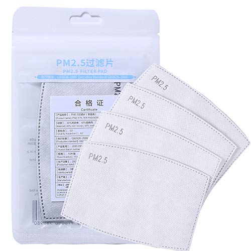 hekarim PM 2.5 Activated Carbon Filter Insert, Replaceable Anti Haze