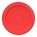 Pyrex 7200-PC 2-Cup Red Food Storage Replacement Lid (4-Pack) - Made in USA