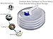 AMPPHY Foldable Water Container Portable Bottles Collapsible Water Jug Shower Bags Car Water Bag for Picnic Hiking Camping Travel Seaside Fishing, 0.8/1.3/2.6/4.0 Gallons Water Storage (3L)