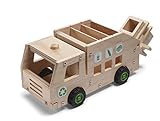 Red Tool Box Recycling Truck Building Kit