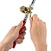 Lixada Pen Fishing Rod Reel Combo Set Telescopic Pocket Fishing Rod Pole + Reel Aluminum Alloy Fishing Line Soft Lures Red