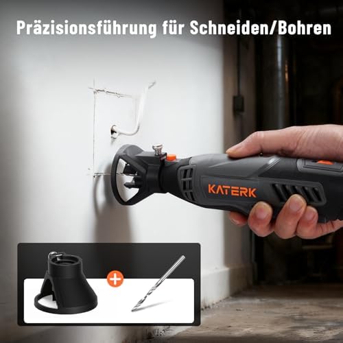 Rotationswerkzeug Set Professionelles mit Biegsamer Welle,155 Teiligem Zubehör,35000 U/min Hochleistungs Multifunktionswerkzeugsatz für Holzschnitzerei,Gravur,Schneiden,Schleifen,Sandstrahlen