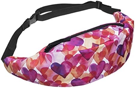 BAGGY NEW Fashion Back Full Bandana Black 3D Printing Fashion Waist Bag YB007-8