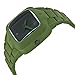 NIXON Player Quartz Watch with Silicone Strap, Green, 20 (Model: A139-1042)