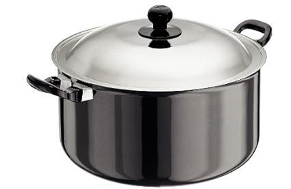 Hawkins Futura Hard Anodised Stewpot with Lid, 8.5 Litres