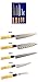 Goldsun Stainless Steel Acier Inox Rostfrei 5 Piece Sashimi Asain Knives