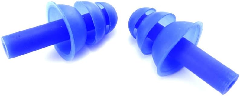 Honbay 6Pairs Reusable Silicone Swimming Earplugs Soft and Flexible Ear Plugs for Swimming, Learning, Hearing Protection, Concerts, Airplanes, Shooting, etc: Health & Personal Care