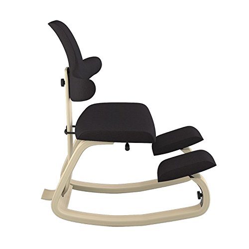 Varier ThatSit Balans Adjustable Ergonomic Kneeling Chair with Backrest