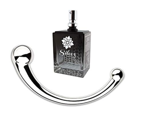 Njoy Pure Wand - Stainless Steel G-Spot & P-Spot Massager With Curved Design