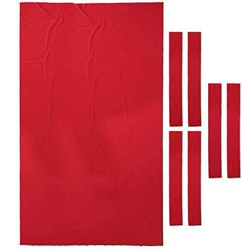 image for Tachiuwa 8' Performance Pool Table Felt Billiard Cloth & 6 Cushion Clo