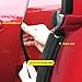 COOL·CAR 16Ft(5M) Car Door Edge Guards Edge Trim Rubber Seal Protector Car Protection Door Edge Sound Insulation Upgrade Two in one Fit Most Car