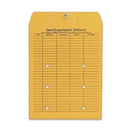 Quality Park Inter-Departmental Env,32 lb,2 Sided,10"x13",100/BX,KFT (CO882)