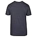Hurley Men's Short Sleeve Staple Tri-Blend Crew Neck and Vneck Tee Shirt, Black/Wolf Grey, XL