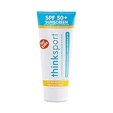 Thinksport - Kid's Safe Sunscreen Cream - SPF 50+ - 6oz