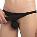 FEESHOW Men's Soft Long Sheath Sleeve Bikini Briefs Pouch Underwear G String Thongs