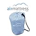 Air Mattress FULL size - Best Choice RAISED Inflatable Bed with Fitted Sheet and Bed Skirt - Built-in High Capacity Airbed Pump