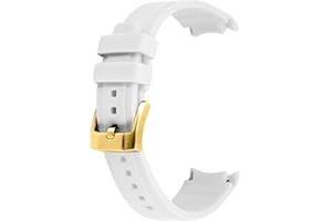 YISIWERA 18mm 20mm 22mm Rubber Watch Band Premium Crafter Silicone Universal Curved Ends Watch Strap Bracelet Brushed Stainless Steel Pin Buckle For Men Women