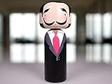 Salvador Dalí Kokeshi Japanese Dolls by Lucie Kaas