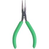 Weller Xcelite 5" ESD-Safe Serrated Jaws Thin Long Needle Nose Plier | LN54VN