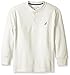 Nautica Boys' Covert Long Sleeve Henley Tee