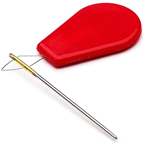 image for UA Crafts 20 Pcs Plastic Needle Threader - Wire Loop DIY Stitch Insert