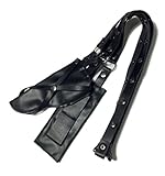 Harley Holster Quinn Deluxe PU Shoulder Straps Halloween Cosplay Costume Xcoser