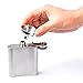 Labara Silver Flask Funnel Suit for All Kind of Hip Flask New Mini Stainless Steel Funnel (4pcs)