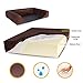 High Grade Orthopedic Memory Foam Sofa Dog Bed with Free Waterproof Liner - Jumbo XL 56