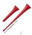 3 Bulk Patriotic Stadium Blaster Vuvuzela Horn (Red, White, and Blue)