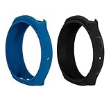 2 Colors Samsung Gear S2 Case Cover, BeneStellar Silicone Band Case Cover for Samsung Gear S2 (S2 SM-R720 / SM-R730 ONLY) Smart Watch