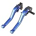 GZYF® Short Brake Clutch Levers For SUZUKI GSXR 600 750 06 - 10 / GSX-R 1000 05 06 Blue(F35 S35)