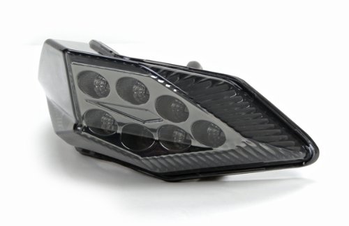 Integrated Sequential LED Tail Lights Smoke Lens for 2013-2017 Kawasaki Ninja 300
