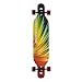 BACKFIRE Drop Through Longboard Complete Double Kick 42x9.5inch Professional longboards