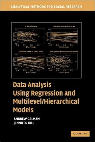 Data Analysis Using Regression And Multilevel Hierarchical Models By Andrew Gelman 2006 12 18 Amazon Com Books