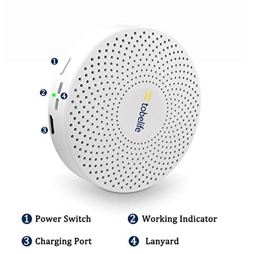 CW001 Mini Ozone Generator O3 Air Purifier USB Rechargeable Portable