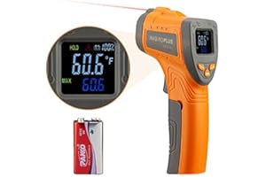 Inkbird Infrared Thermometer INK-IFT01 , Non-Contact Digital Laser Temperature Gun with Adjustable Emissivity and Max Measure