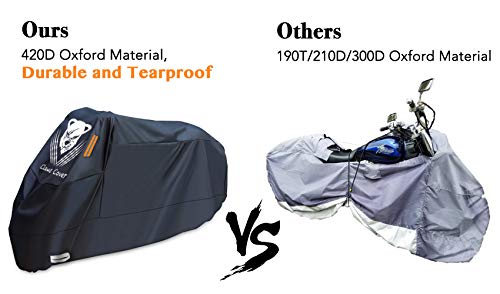 5 Motorcycle+Waterproof+Protection+Cruisers+Suzuki+ClawsCover