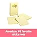 Post-it Notes, Canary Yellow, Unique Adhesive Designed for Paper, Call out Important Information, 4 in. x 6 in, 5 Pads/Pack, 100 Sheets/Pad (660-5PK) primary