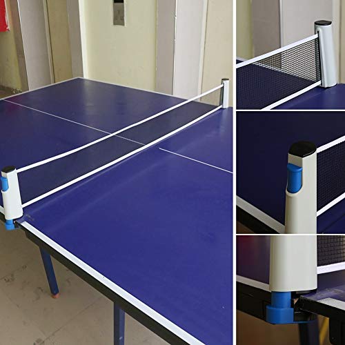 Vobor Table Tennis Net Ping Pong Net Retractable Durable Accessory Outdoor Adjustable