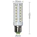 Urparcel E27 8W Led 5050 Smd Pure White Corn Light Bulb Lamp