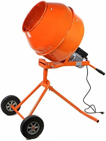 Electric Portable Vertical 5 Cubic Foot Concrete Mortar Cement Stucco Mixer