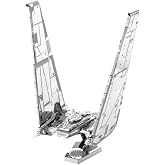 Fascinations Metal Earth Star Wars Force Awakens Kylo Ren's Command Shuttle 3D Metal Model Kit