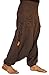 Mens Boho Hippe Baggy Cotton Handmade Wide Leg Harem Pants - Drop Pockets Style