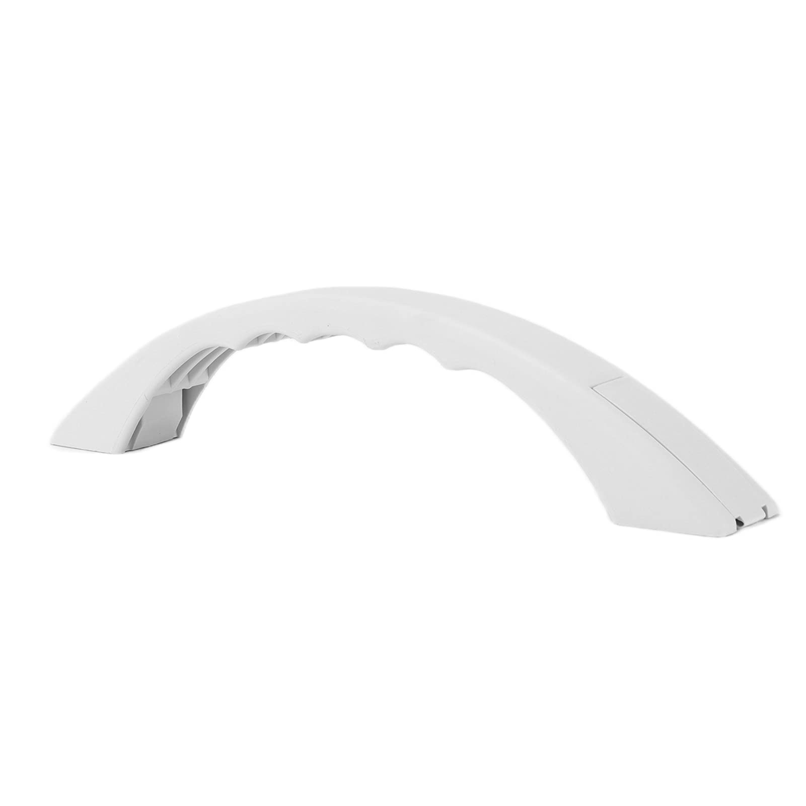 Entatial Door Grab Bar, White Polypropylene Handle, for Motorhomes, Trailers, Caravans, Boats