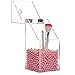AIYoo Makeup Beads for Brushes, Art Faux Pearls, 1500 Piece Round Pink Pearl Beads to Hold Makeup Brush, Lipstick, Mascara, Eyeliner, 8mm