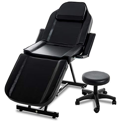 SKINACT Venus Black Electric Medical Spa Treatment Table/Chair with