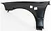 Evan Fischer Front Passenger Side Fender Compatible With 1996-1998 Honda Civic With Molding Holes Primed