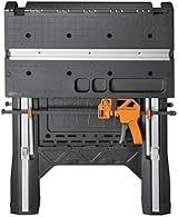WORX Pegasus WX051 Versatile Folding Work Table Sawhorse with Clamps view 3