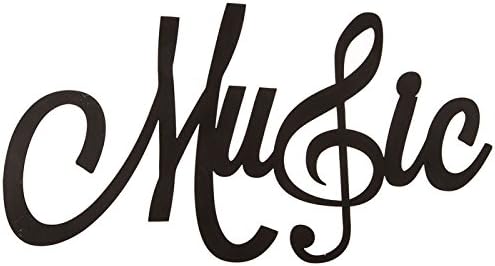 Musica Palabra Decoracion De La Pared Con Sol Amazon Es Hogar